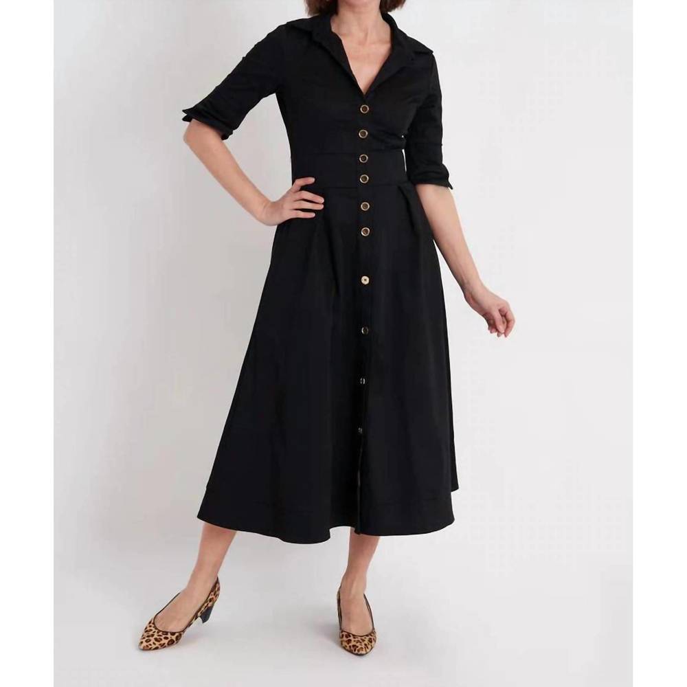 EUC Black CK BRADLEY Monaco dress (large)